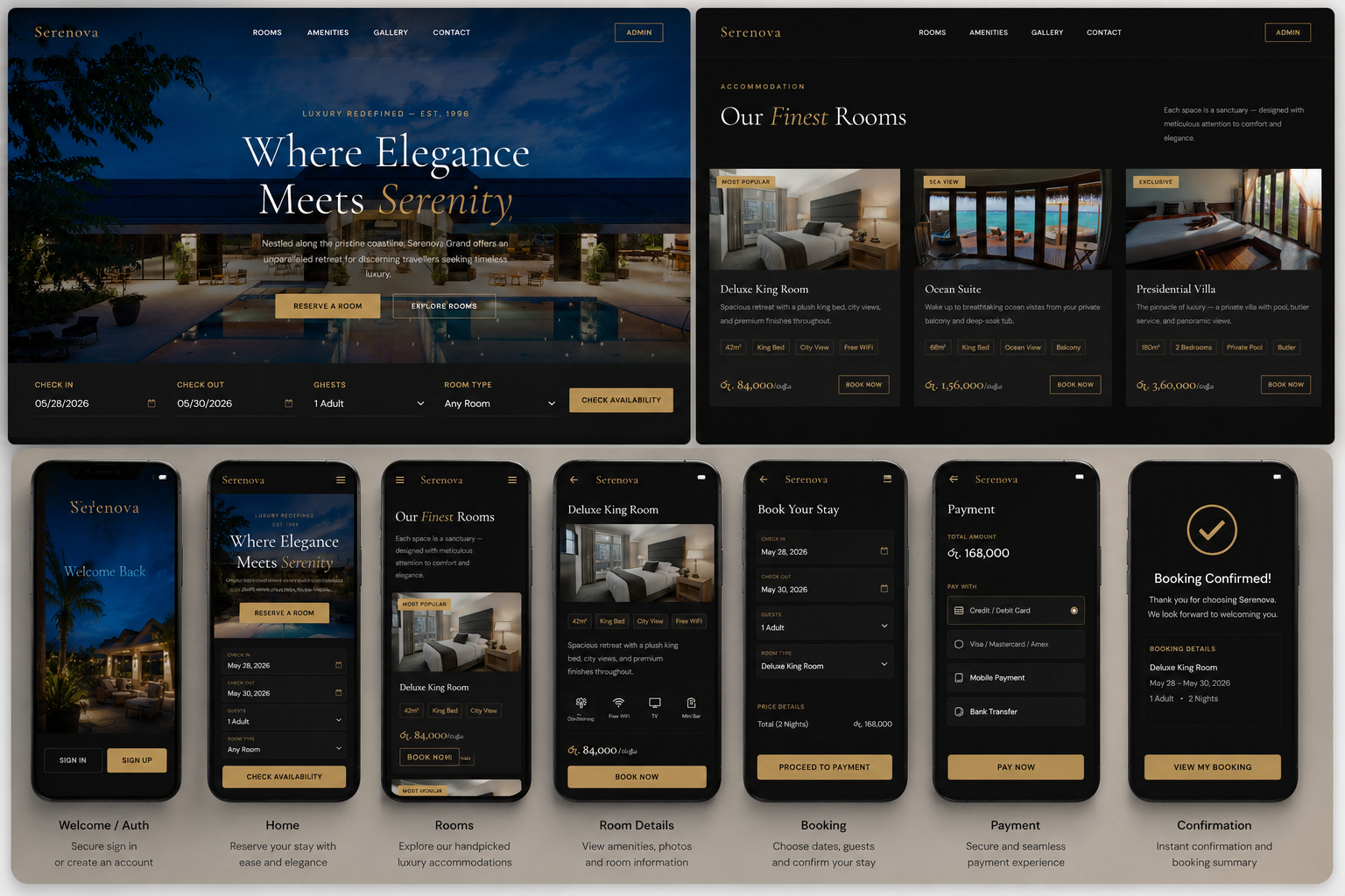 Hotel Management UI